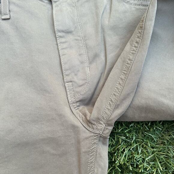 Paige Heritage Federal Slim Straight Denim Jean Iron Mountain Grey Khaki Pant 29 - Picture 5 of 10